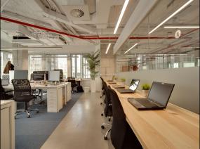 开放式办公室室内装饰设计图片