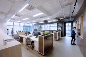 开放式办公室最新室内装修设计图片赏析