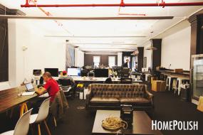 开放式办公室装修设计效果图片库