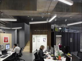 简单办公室室内装饰装修设计效果图大全