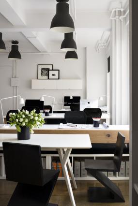 简单办公室装饰效果图片