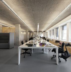 个性办公室装修高清效果图