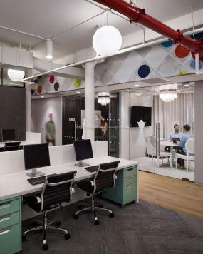 简单办公室最新室内装修设计图片大全