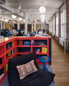 简单办公室最新室内装修设计图片赏析