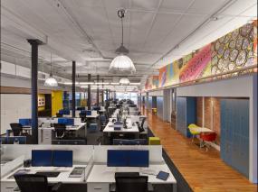 简单办公室装饰装修效果图