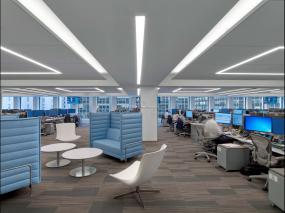 简单办公室室内装修效果图片2018