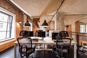 个性办公室最新室内装修实景图