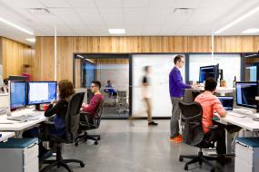 个性办公室室内装修效果图大全