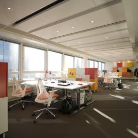 高端简单办公室装修效果图