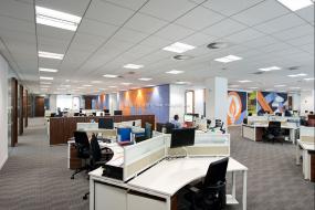 高端办公室室装修效果图