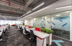 高端办公室设计室内效果图