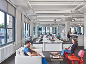 高档办公室装修实景图片