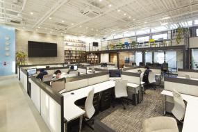 个性办公室精装修设计图片