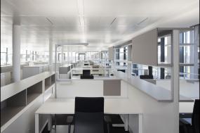 高端办公室室内装饰设计效果图2018图片