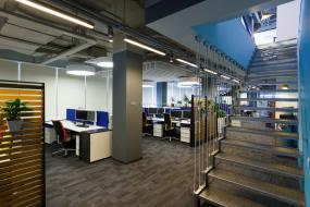 大气办公室设计室内效果图