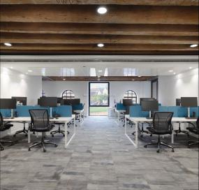 高端创意办公室装修图片