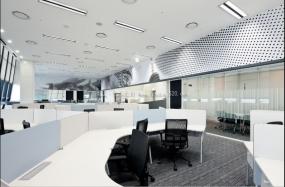 大气办公室装饰效果图大全