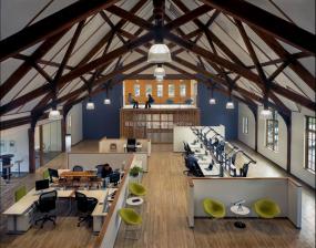 创意风格办公室装饰设计效果图