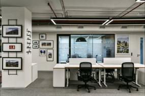 高档创意风格办公室装修效果图