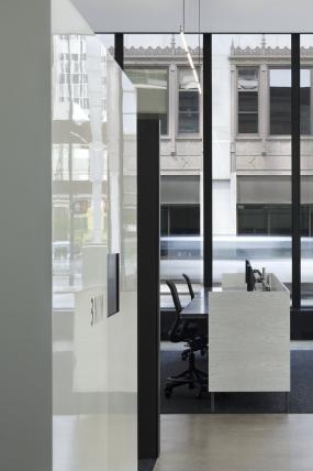 简约办公室前台室装修效果图大全