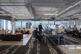 创意风格办公室室内装饰设计效果图片