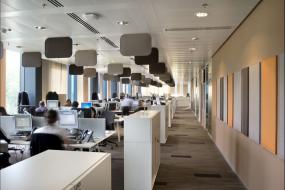 创意办公室装饰室内效果图