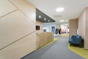 简约办公室前台图片装修效果图大全