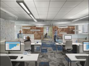 创意办公室装饰设计效果图大全