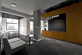 现代办公室前台设计装饰图片