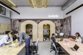 创意风格办公室最新室内装修设计图大全