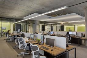 创意办公室装饰设计室内效果图