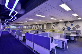 创意风格办公室装饰设计室内效果图