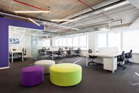 创意风格办公室室内装饰装修设计效果图