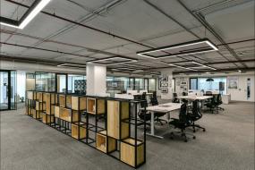 高档创意风格办公室装修效果图