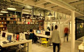 创意风格办公室室内装修效果图大全