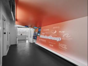 高档设计公司前台装修效果图大全