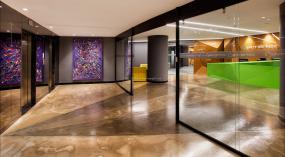 设计公司前台设计与装修效果图