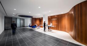 设计公司前台设计装修效果图