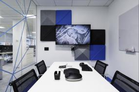 设计公司玻璃隔断装潢设计图片