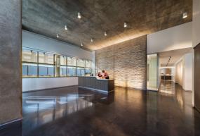 设计公司前台装饰效果图