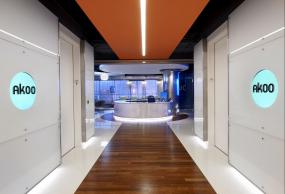 设计公司前台设计效果图