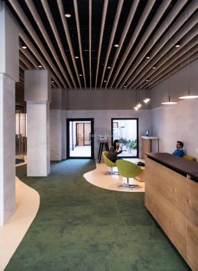 设计公司前台装修设计图片