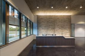 设计公司前台装饰效果图片