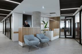 设计公司前台装饰效果图大全