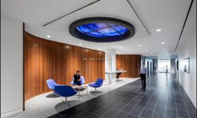 设计公司前台设计装修图片