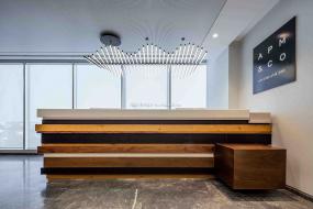 咨询顾问公司前台装修高清图片