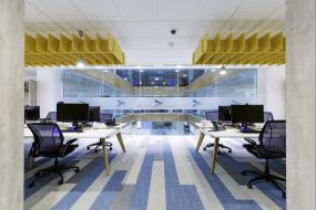 设计公司玻璃隔断装修设计图片大全