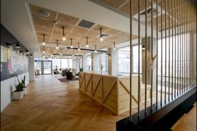 咨询顾问公司前台装潢效果图片