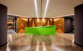 设计公司前台设计效果图片