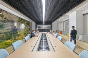 设计公司玻璃隔断室装修效果图大全